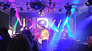 FRESH Party, Soul & Motown Band Mallorca bei Studio 54 Party im Real Club Nautico Palma